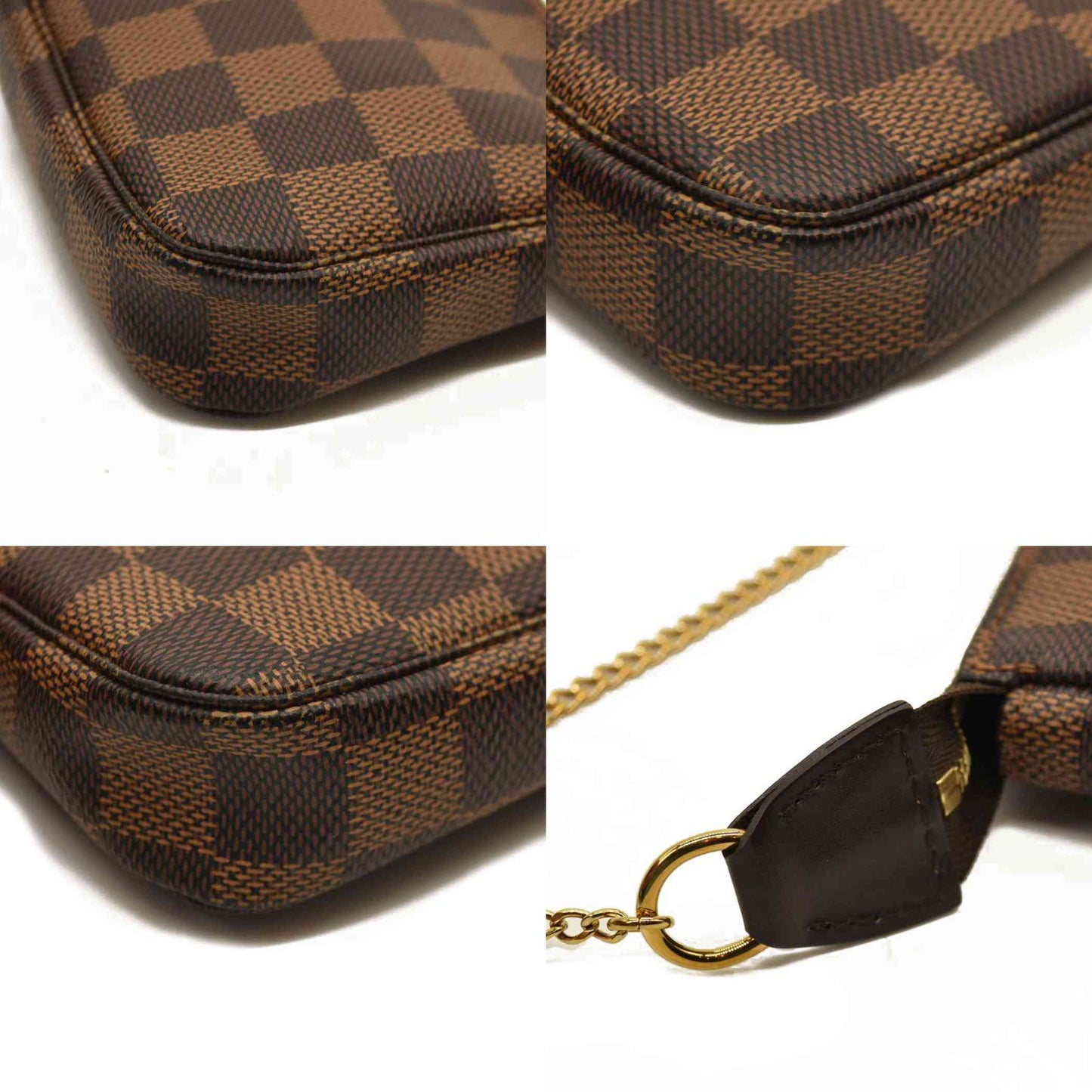 Louis Vuitton  Damier Ebene Mini Pochette Accessories