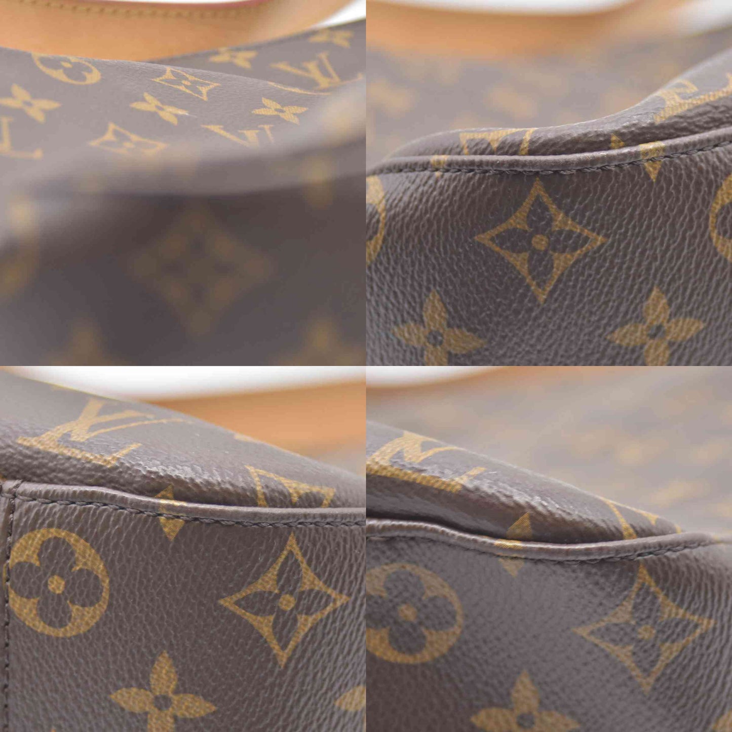 $2740 Louis Vuitton Monogram Slouchy MM