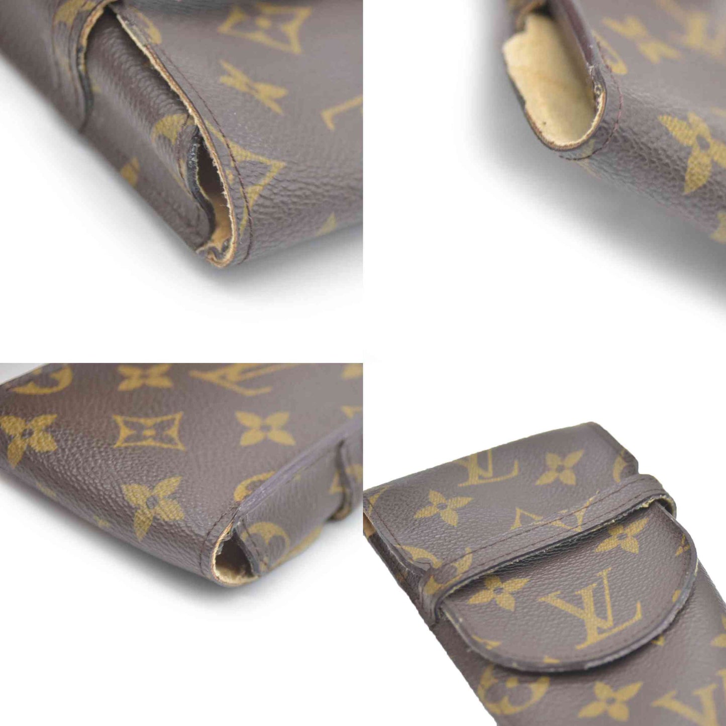 LOUIS VUITTON Monogram Etui a Lunettes Rabat Eyeglass Case