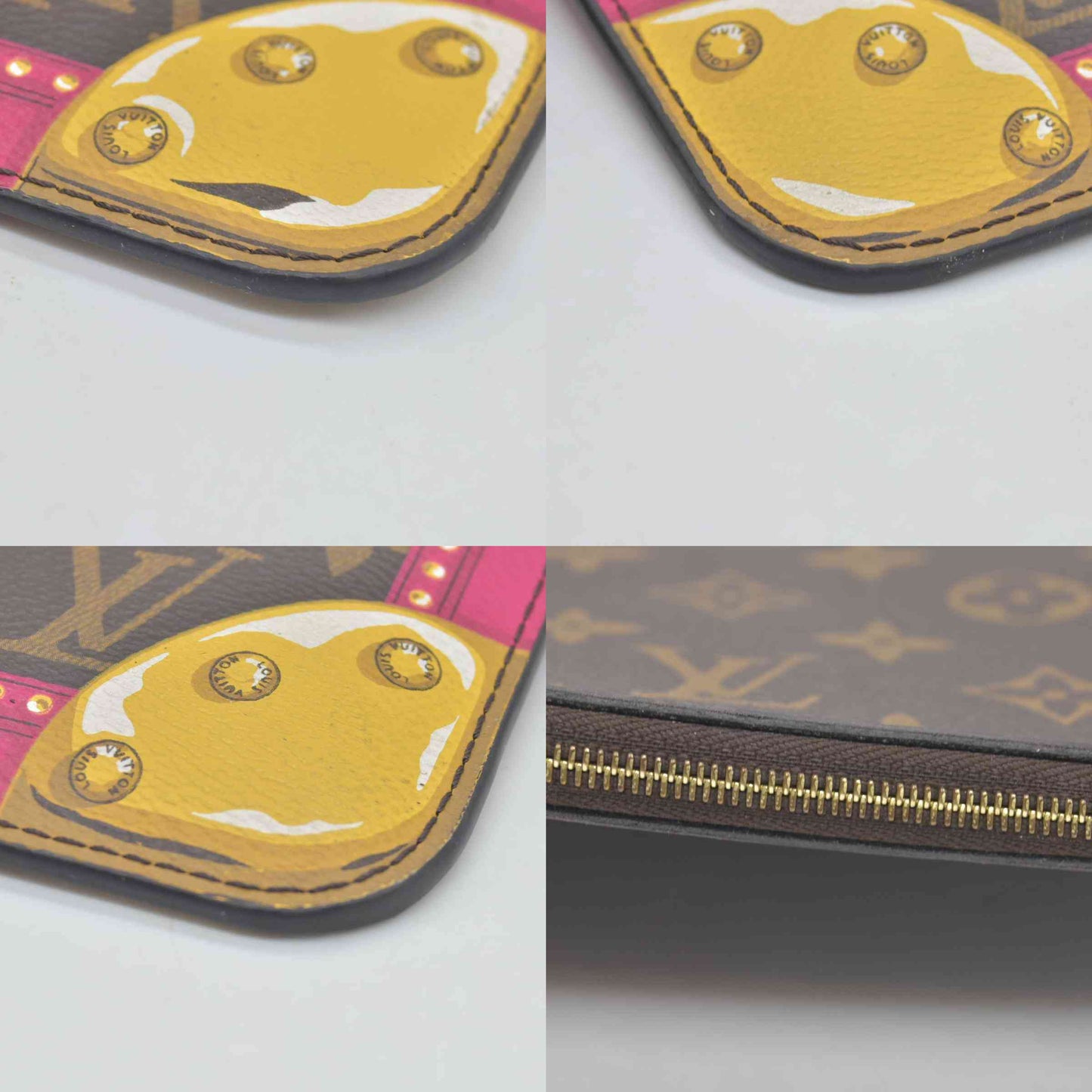 $600 Louis Vuitton  Monogram Summer Trunks Neo Neverfull MM GM Pochette GI2128