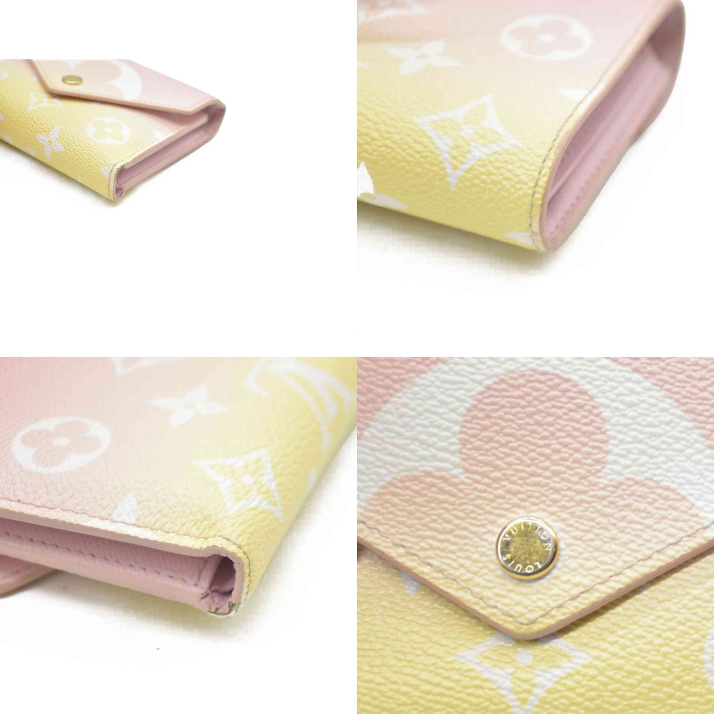 Louis Vuitton Monogram Giant By The Pool Victorine Wallet Light Pink FH0231