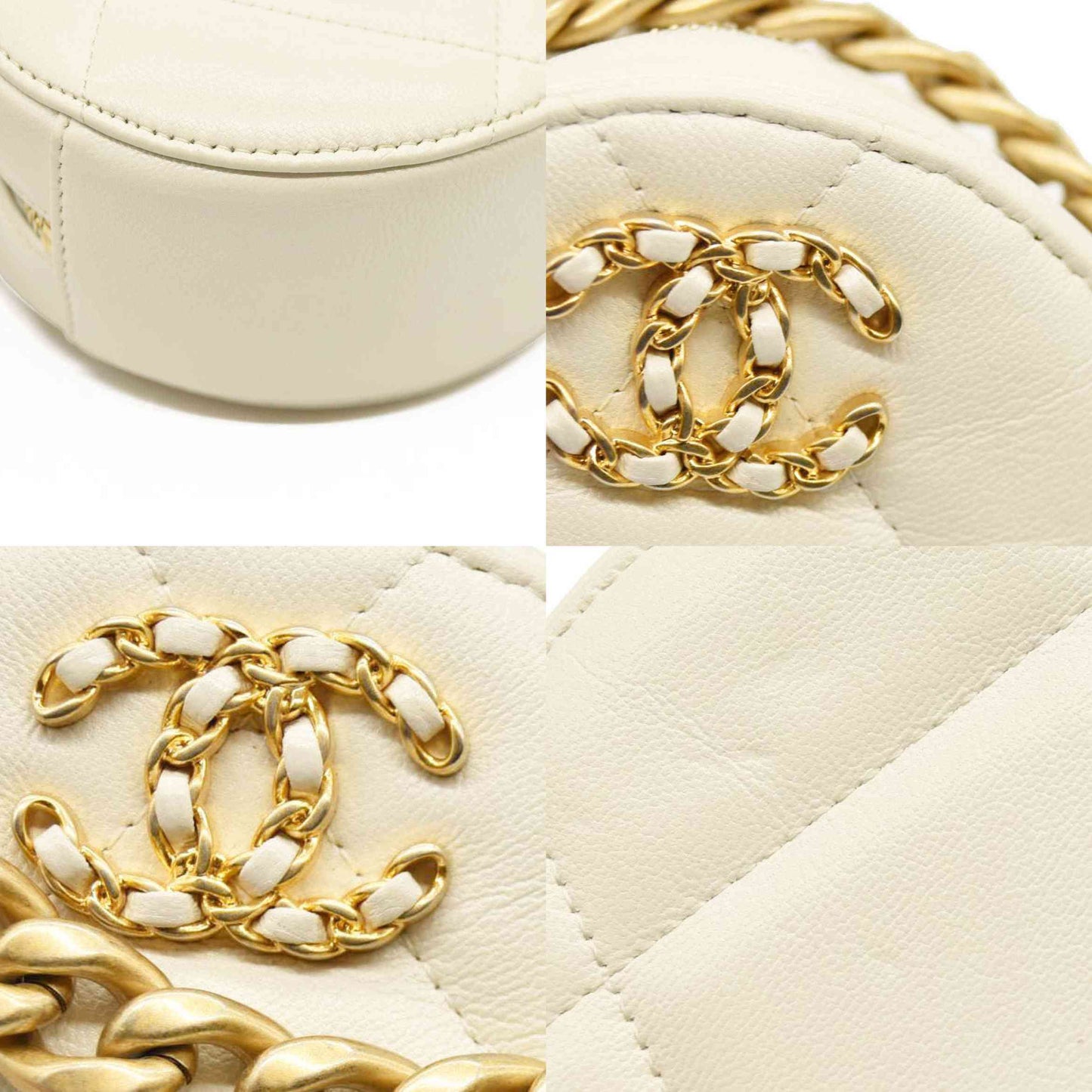 CHANEL CHANEL 19/Chain clutch Shoulder Bag 30**