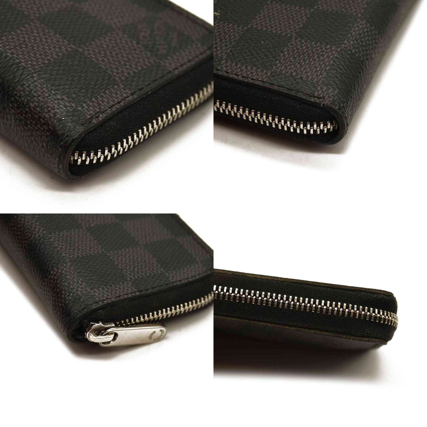 Louis Vuitton  Damier Graphite Zippy Coin Purse Vertical MI4125