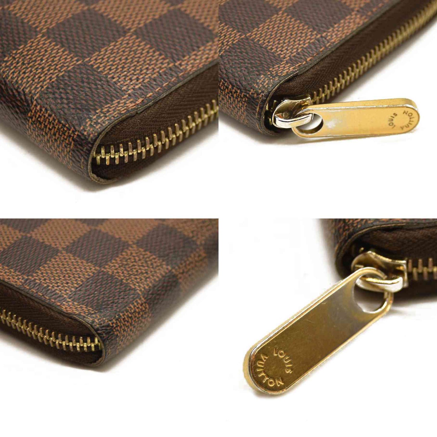 Louis Vuitton  Damier Ebene Zippy Wallet CA0173