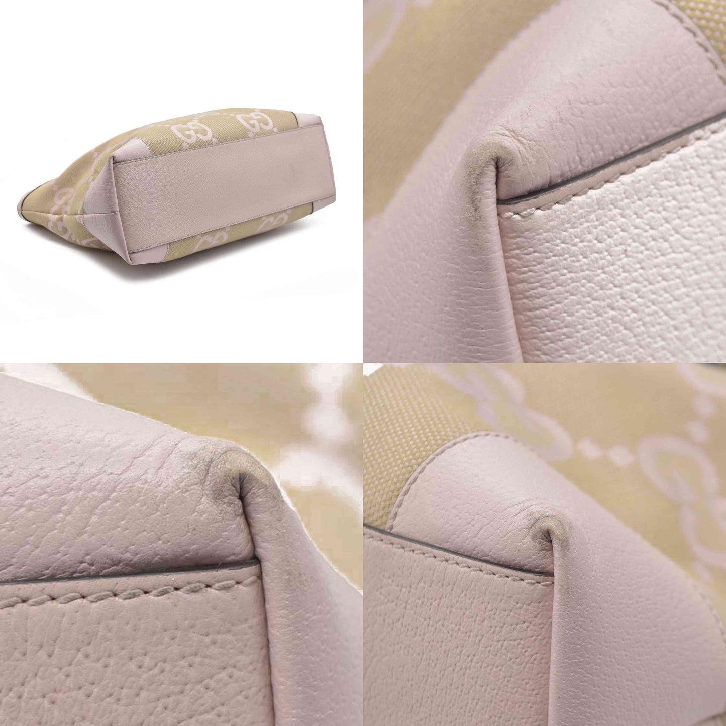 $1890 Gucci Jumbo GG Canvas Ophidia Large Shopping Tote