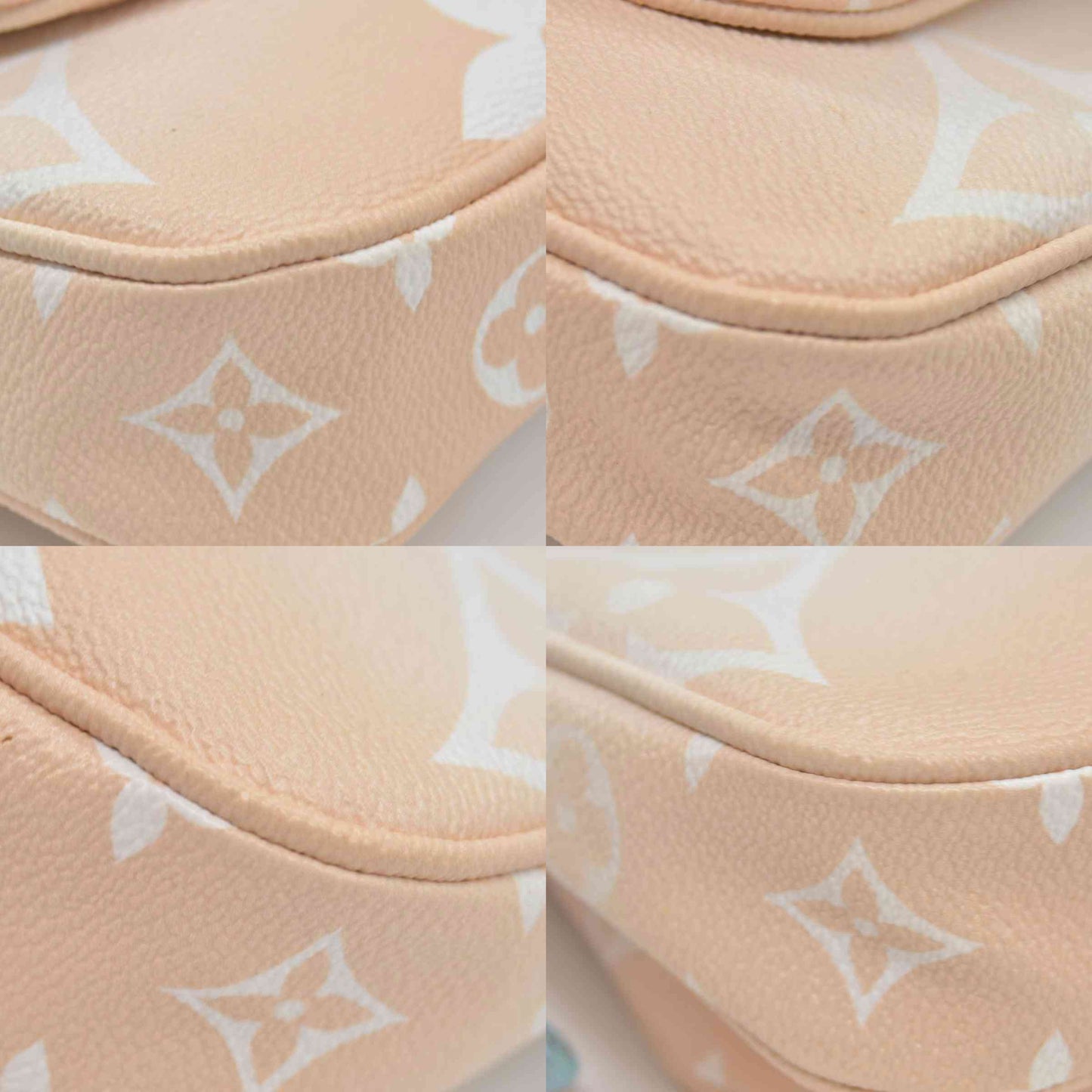 $2240 Louis Vuitton Monogram Giant By The Pool Multi Pochette Accessories Brume