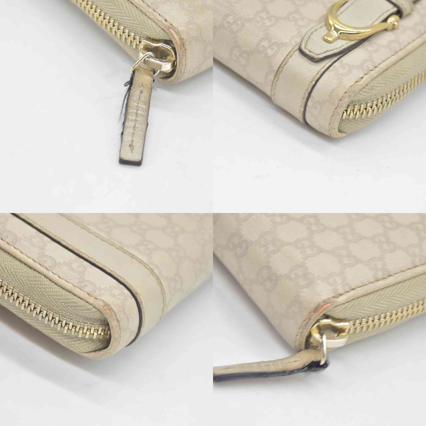 $880 Gucci  Microguccissima Pattern Leather Continental Wallet CONSIGNMENT