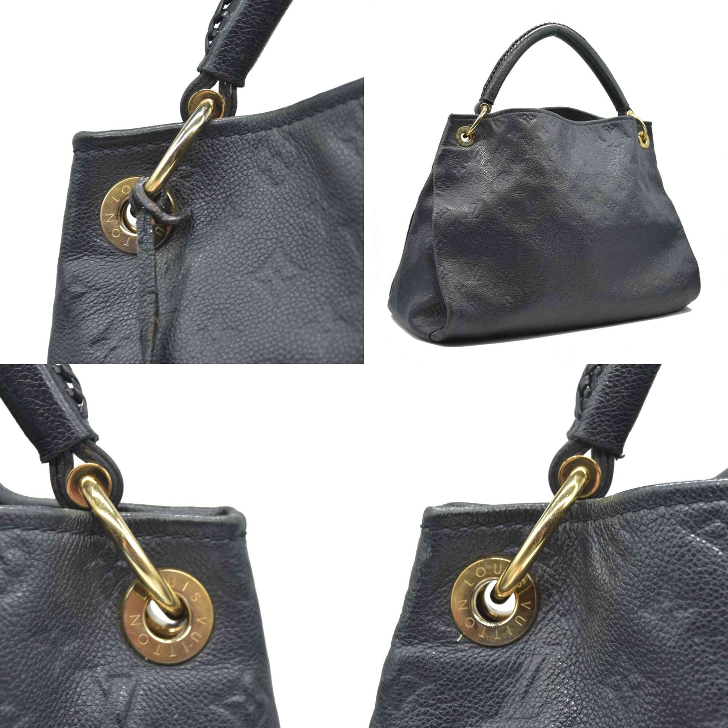 AUCTION $3800 Louis Vuitton  Empreinte Artsy MM Black CA1124