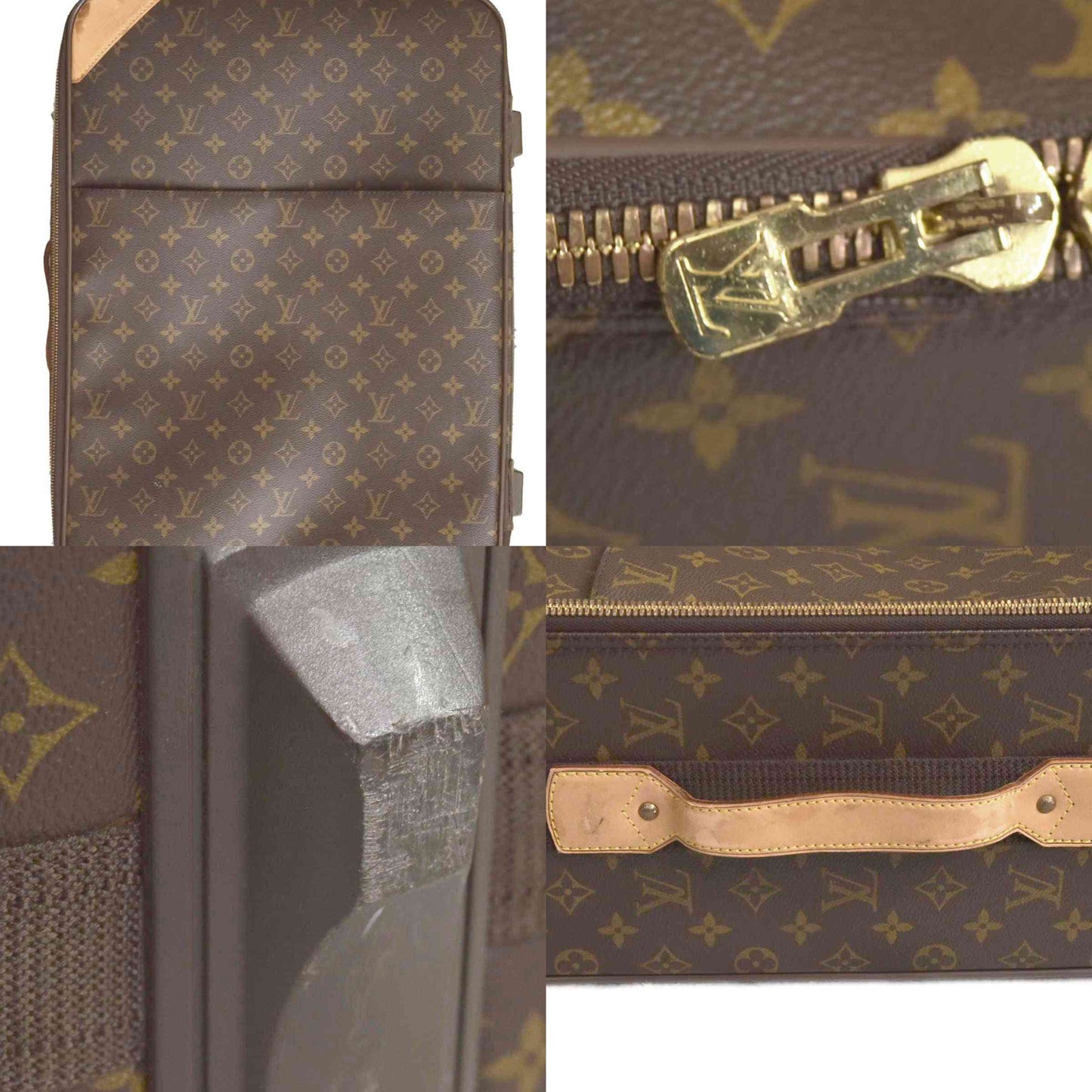 $3870 LOUIS VUITTON Monogram Pegase 60  SP0929