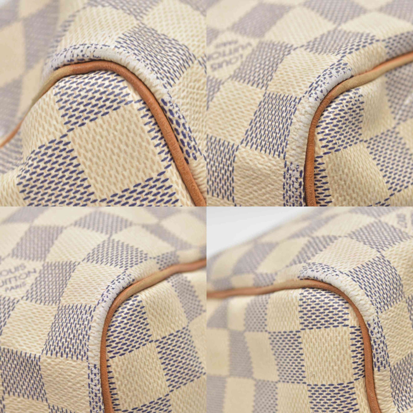 $1940 Louis Vuitton  Damier Azur Speedy Bandouliere 25 2014 DU4114