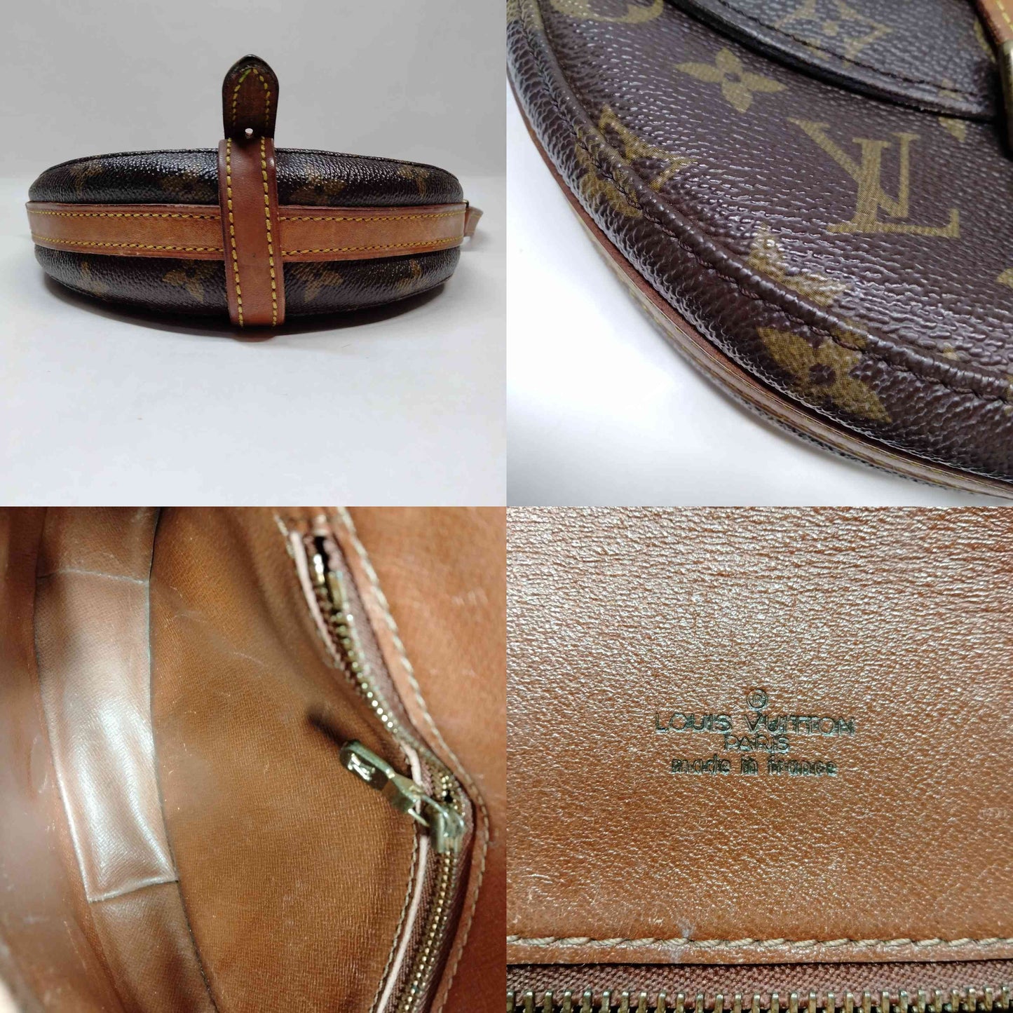 $1180 1987 Louis Vuitton Monogram Chantilly PM 873VI