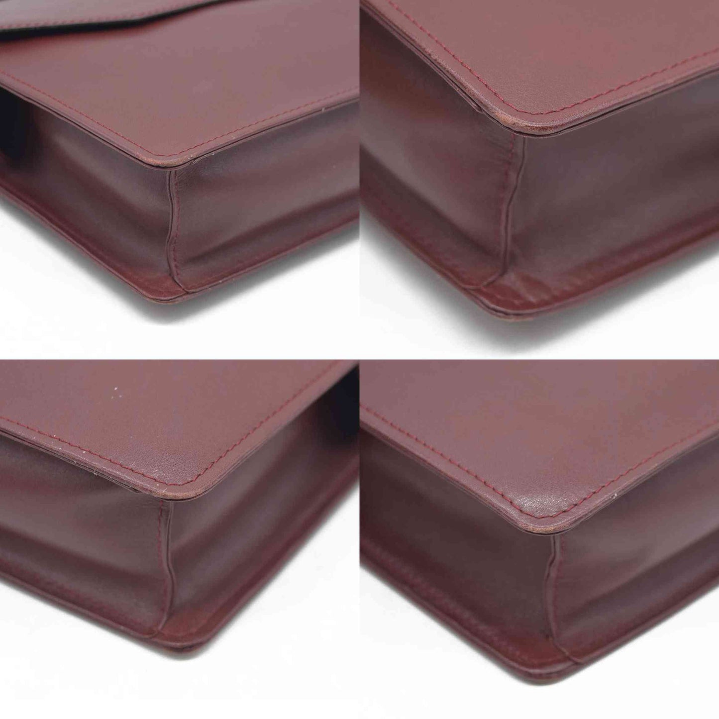 Cartier Must de Cartier Leather Clutch Bag