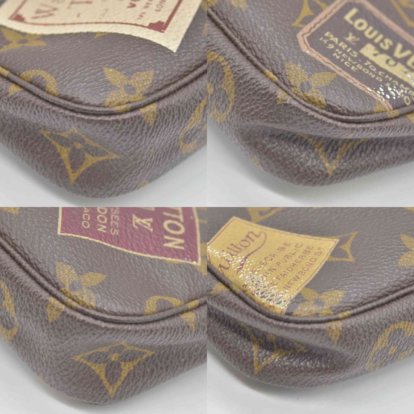 $845 Louis Vuitton Monogram Trunks and Bags Mini Pochette CONSIGNMENT