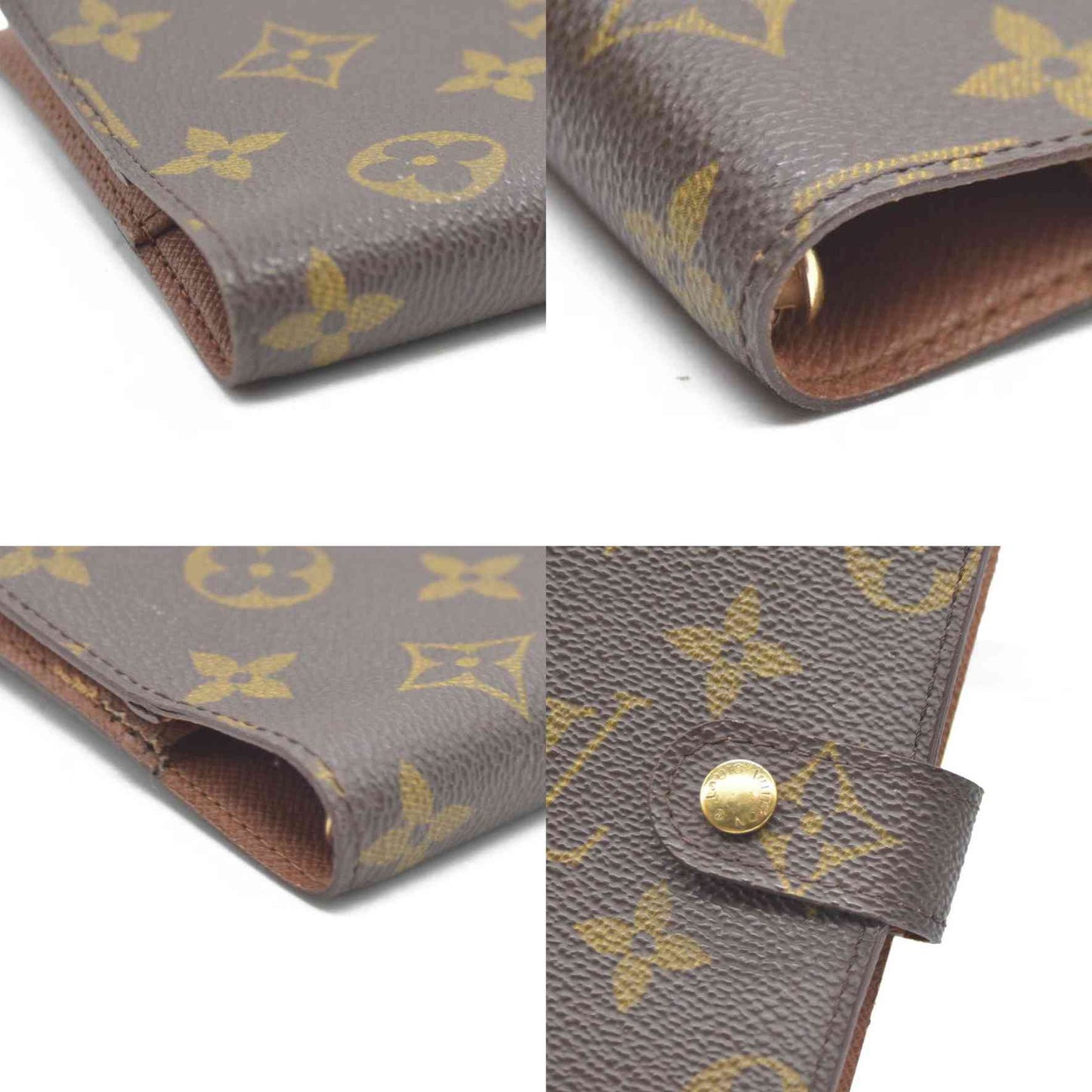 Louis Vuitton Monogram Agenda PM Notebook Cover Brown CA1918