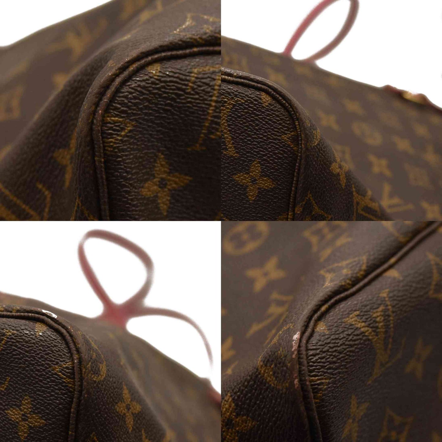 LOUIS VUITTON  Monogram Articles de Voyage Ikat Neverfull GM Rose Velours