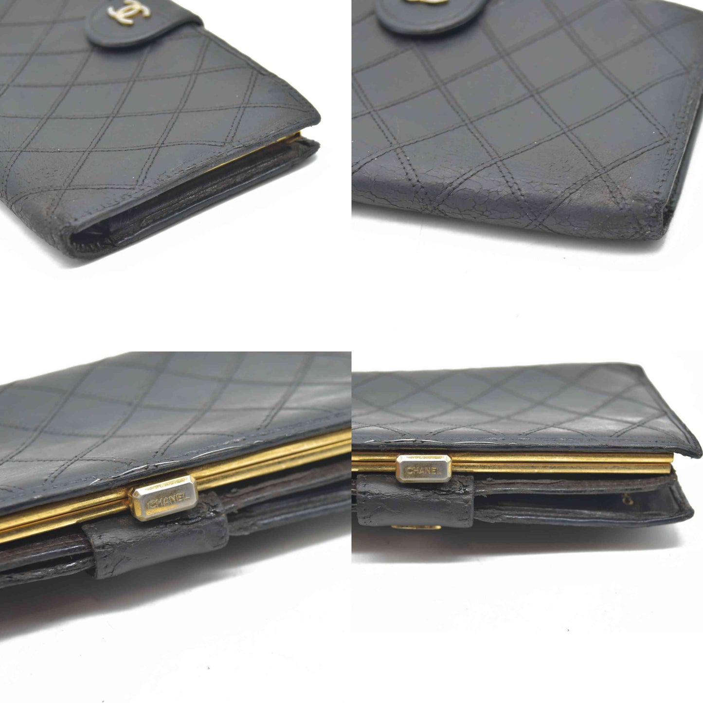 Chanel Vintage French Purse French Purse Wallet Kisslock