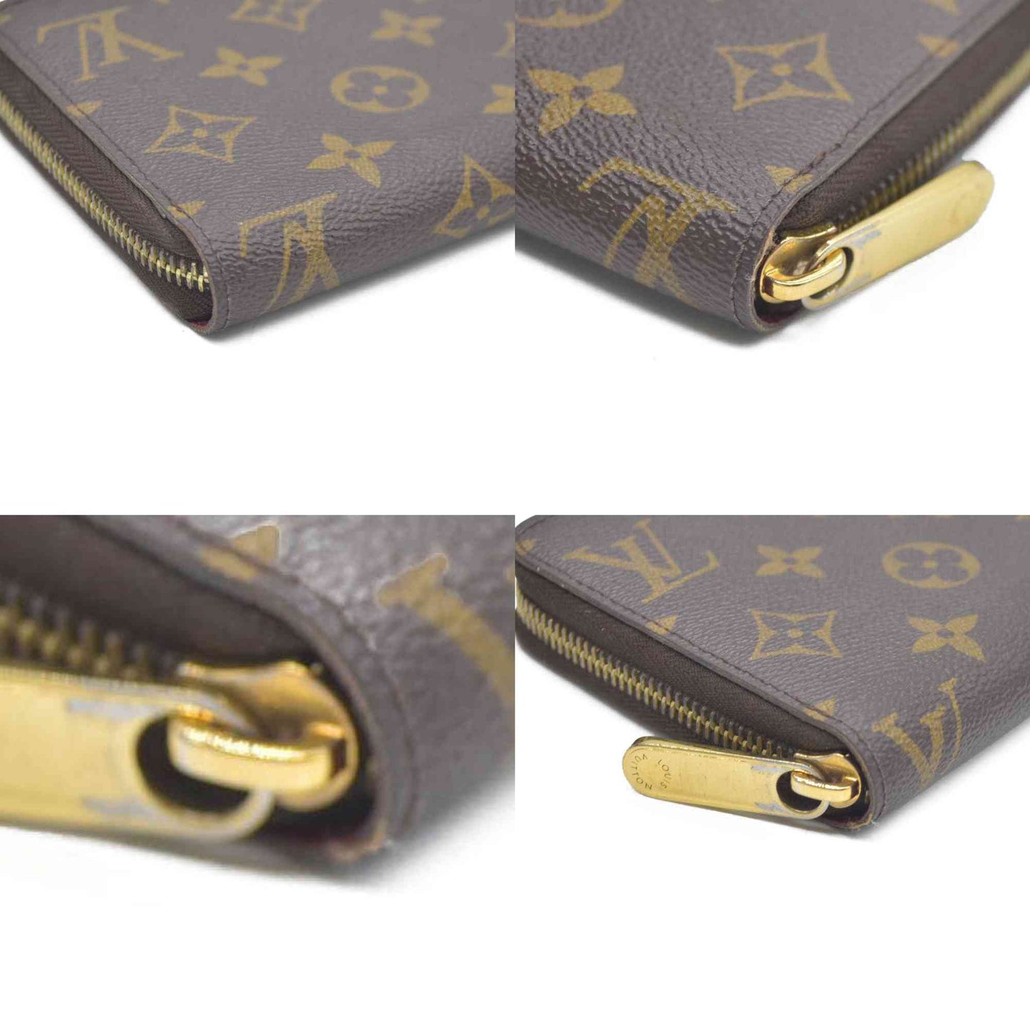 Louis Vuitton Monogram Zippy Wallet Fuchsia GI0187