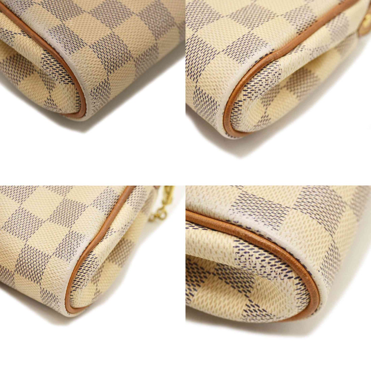 Louis Vuitton  Damier Azur Eva Clutch SN1163