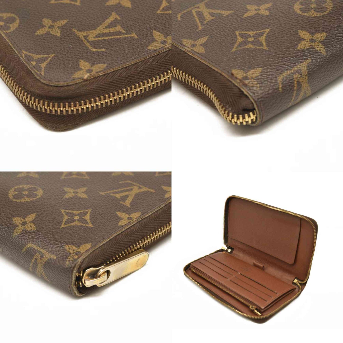 LOUIS VUITTON Monogram Zippy Organizer Wallet VI0076