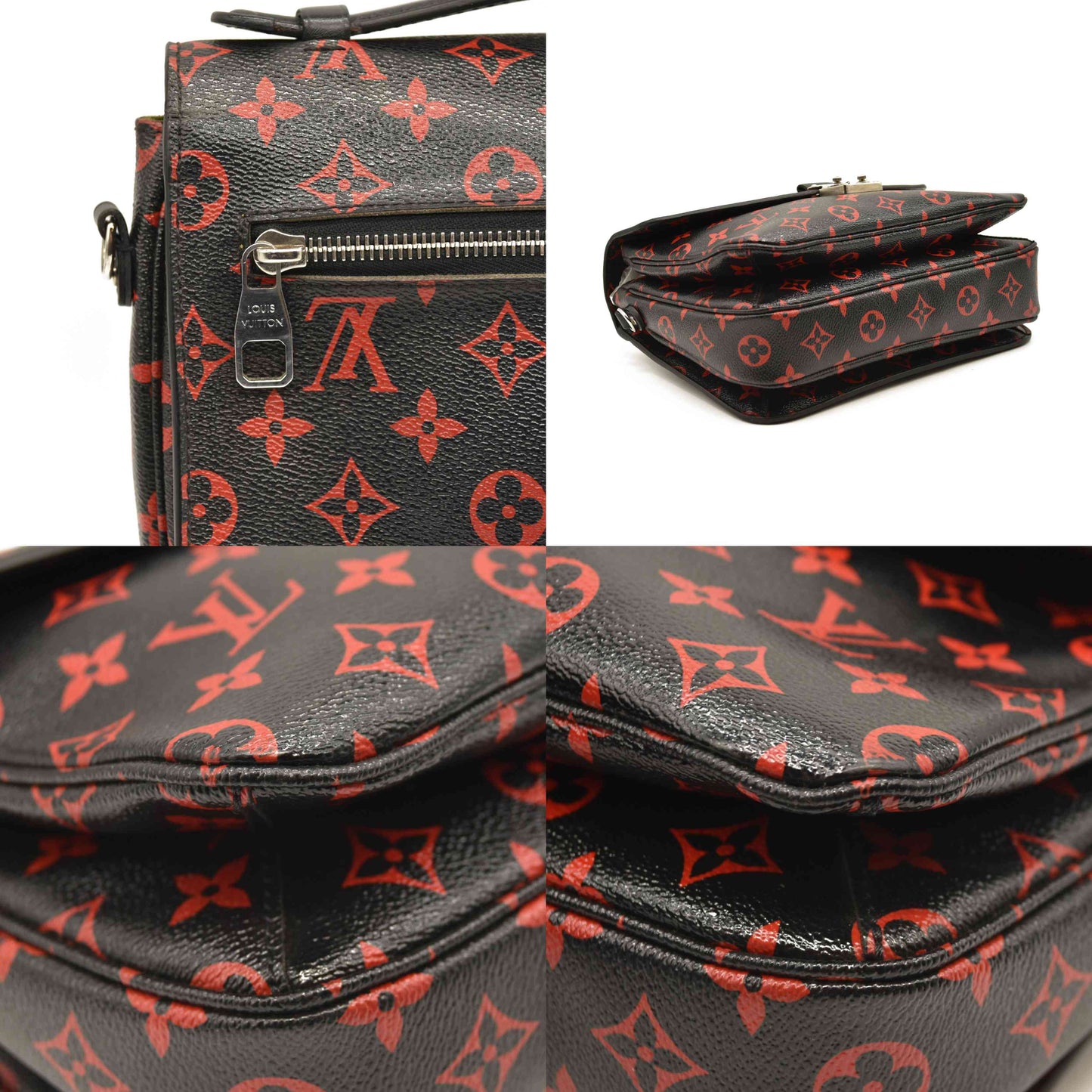 Louis Vuitton  Monogram Infrarouge Pochette Metis DR4196