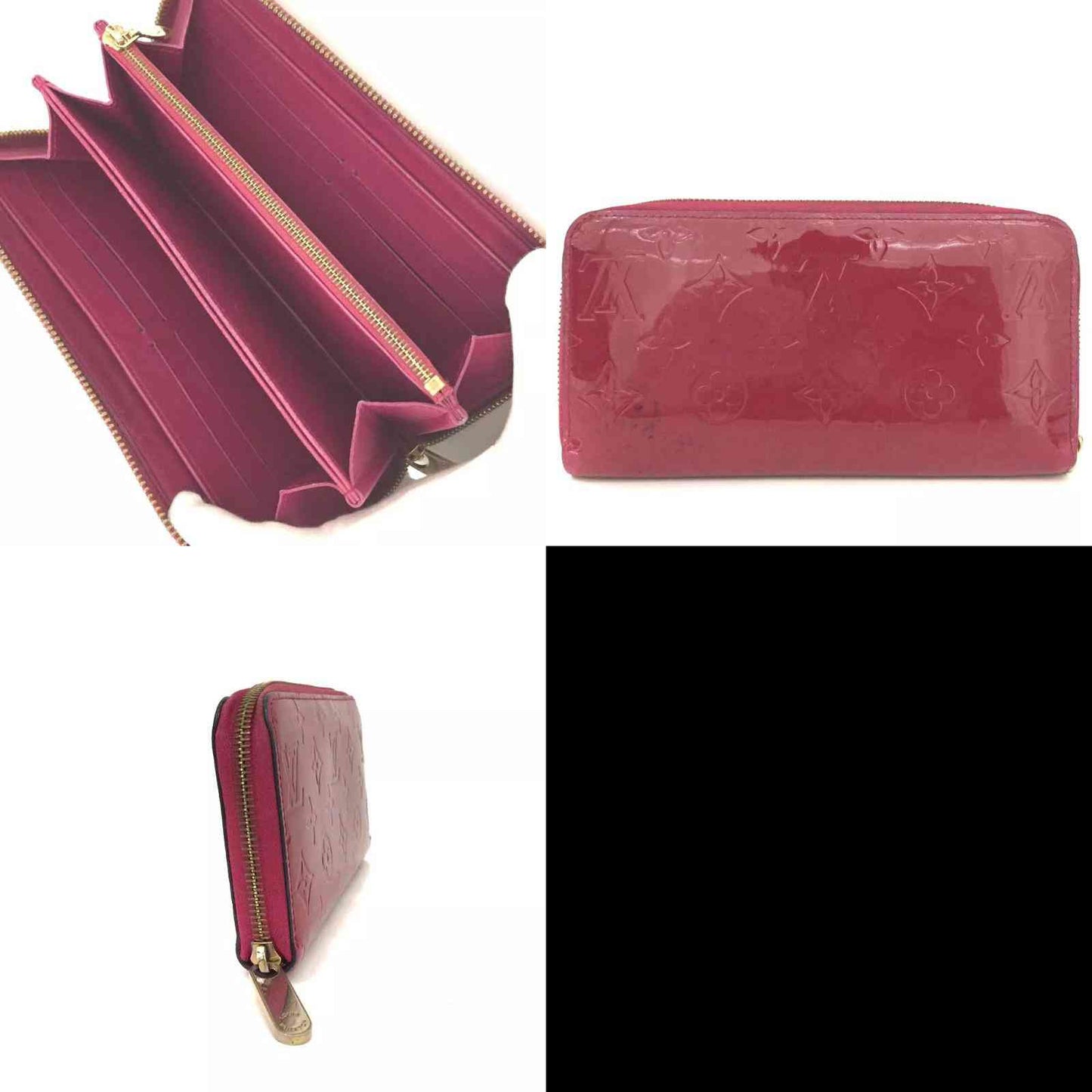 Louis Vuitton  Vernis Zippy Wallet Pomme D'Amour CA1194