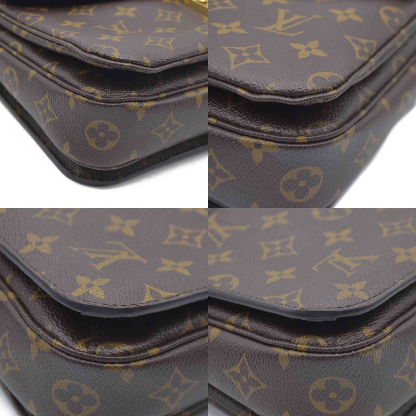 $2760 Louis Vuitton Monogram Pochette Metis DU1137