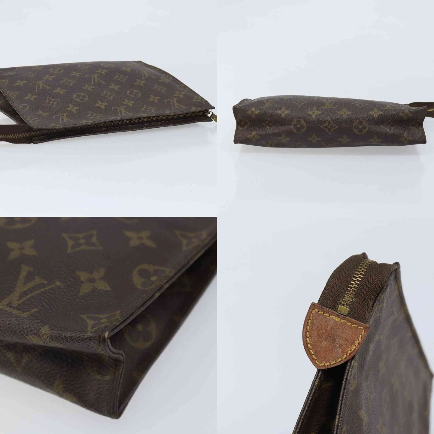 $760 1986 LOUIS VUITTON Monogram Toiletry Pouch 26 864TH