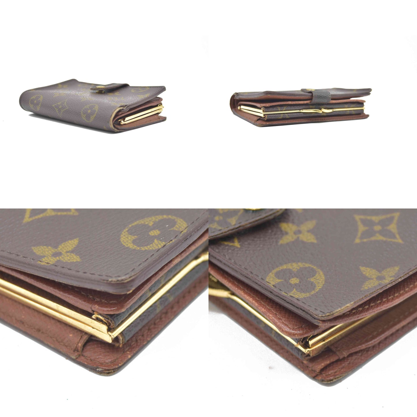 AUCTION $750 Louis Vuitton  Monogram French Purse Wallet SD0061