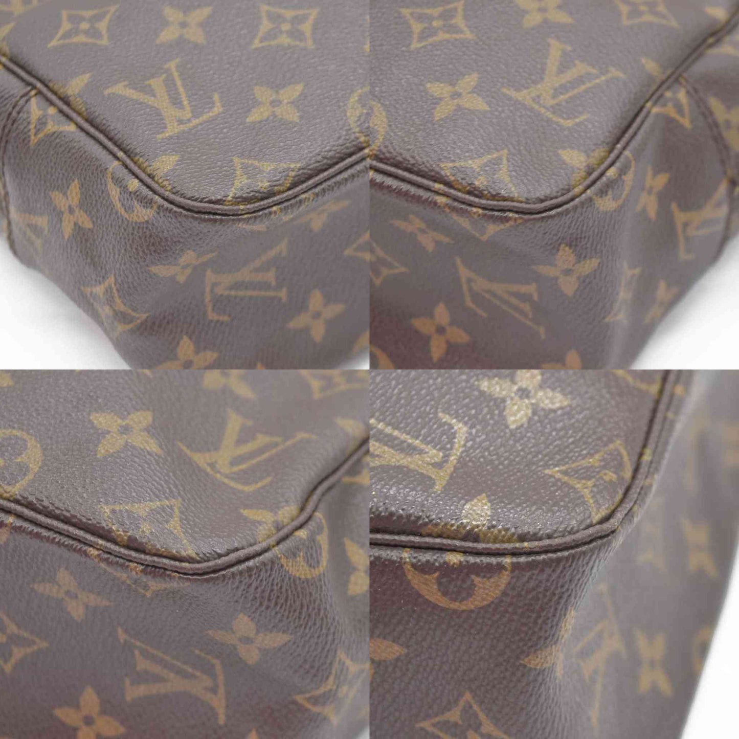 $600 Louis Vuitton Monogram Trousse Toilette 28 Clutch Pouch Bag 863TH