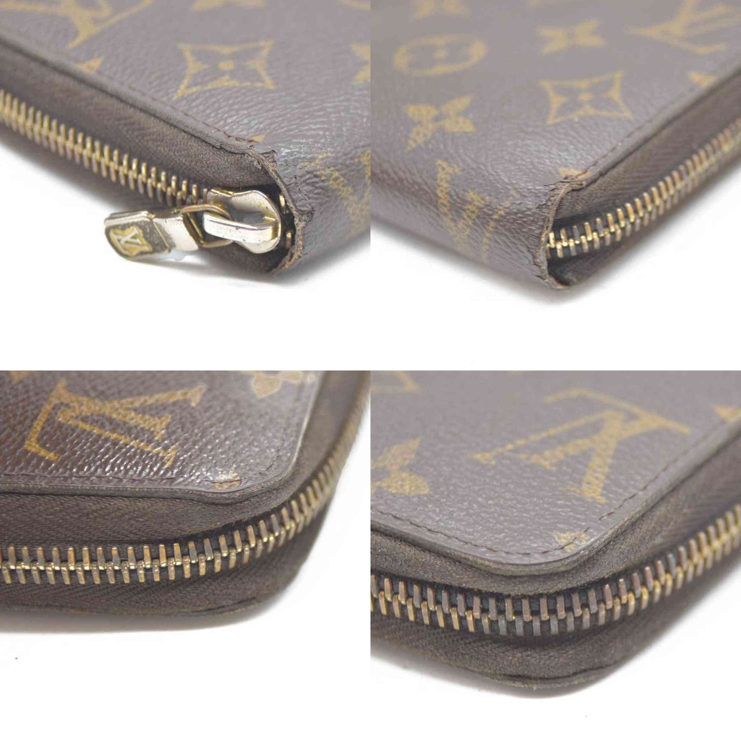 Louis Vuitton  Monogram Zippy Wallet CA1102
