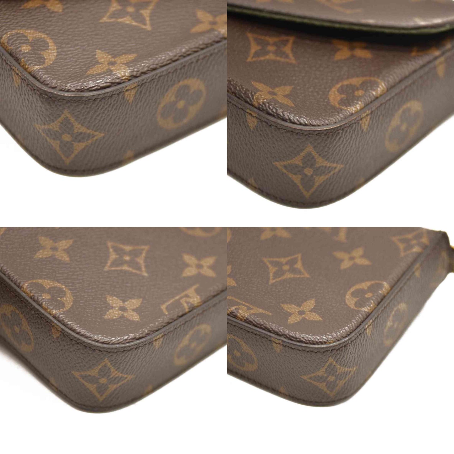 Louis Vuitton  Monogram Felicie Strap & Go Kaki