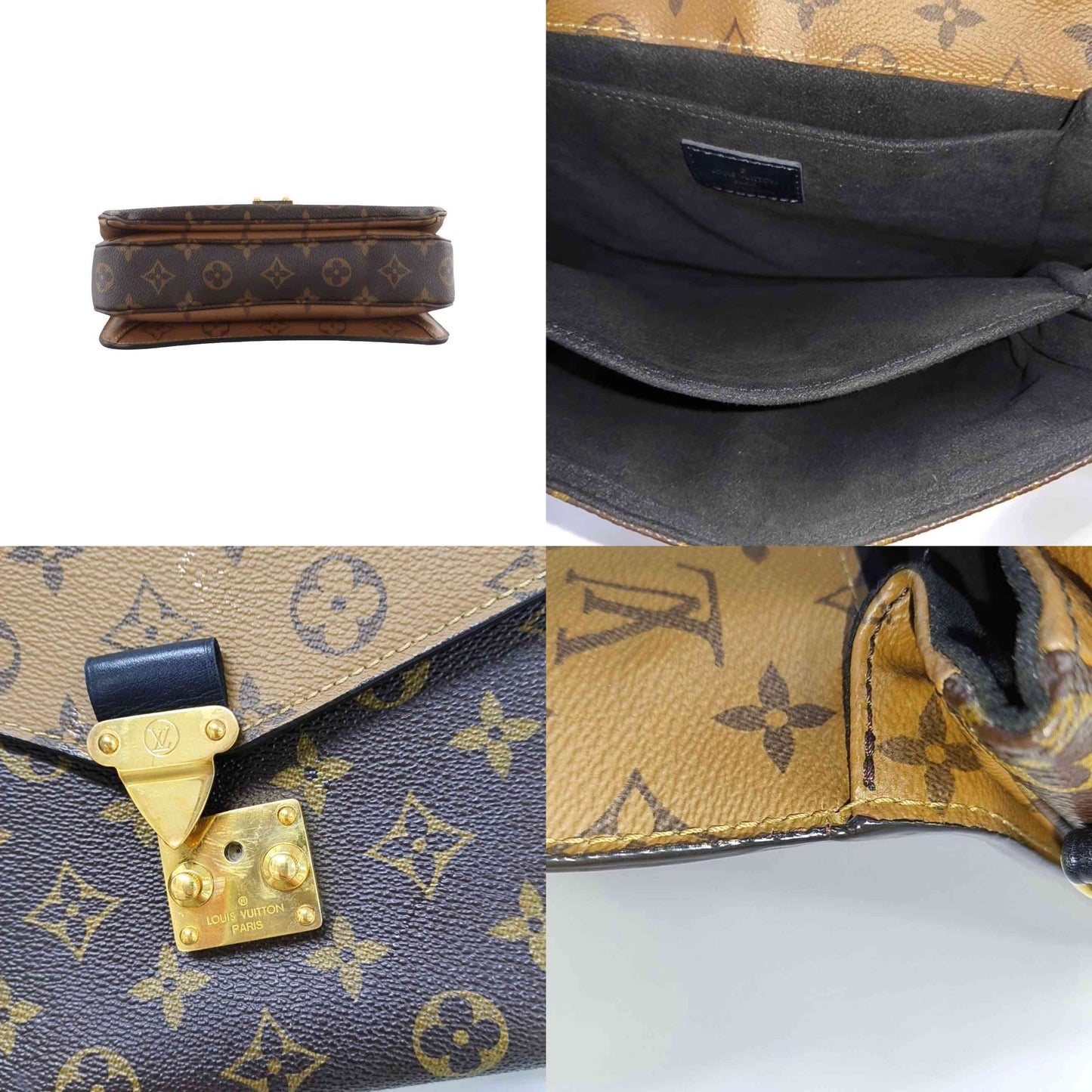 PRE-ORDER  Louis Vuitton  Reverse Monogram Pochette Metis