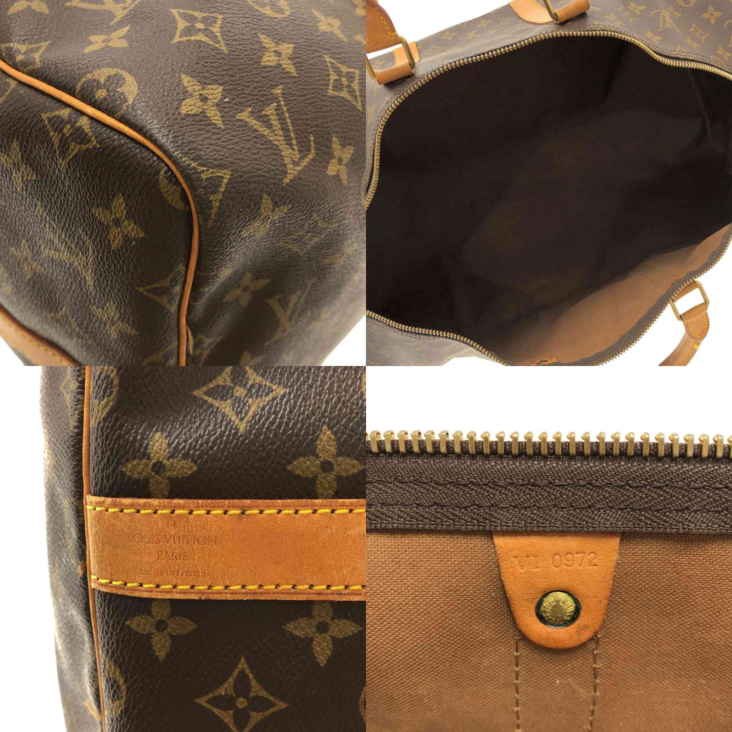 Pre-order LOUIS VUITTON Monogram Keepall Bandouliere 55 VI0972