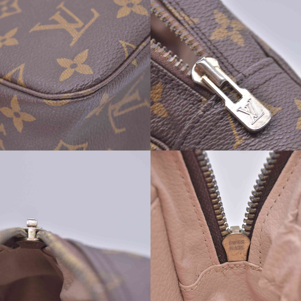 $600 Louis Vuitton Monogram Trousse Toilette 23 Cosmetics Pouch