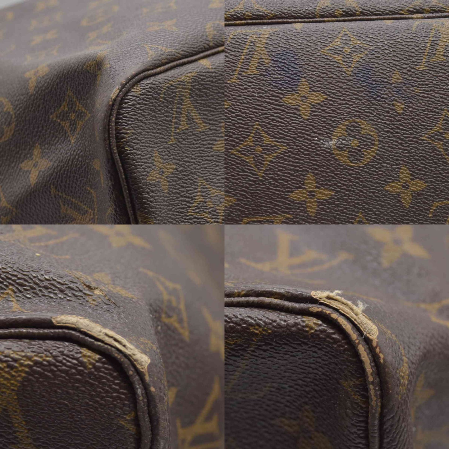 $2240 2015 Louis Vuitton Monogram Neverfull GM SD2125