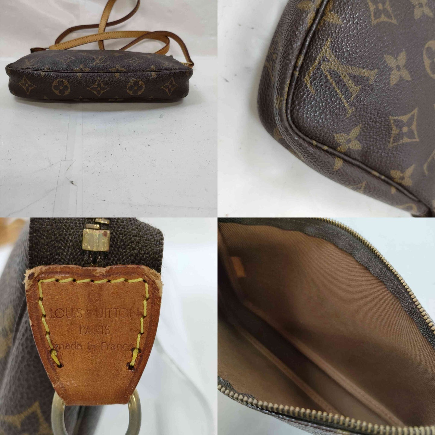 $1290 1999 Louis Vuitton Monogram Pochette Accessories AR0999