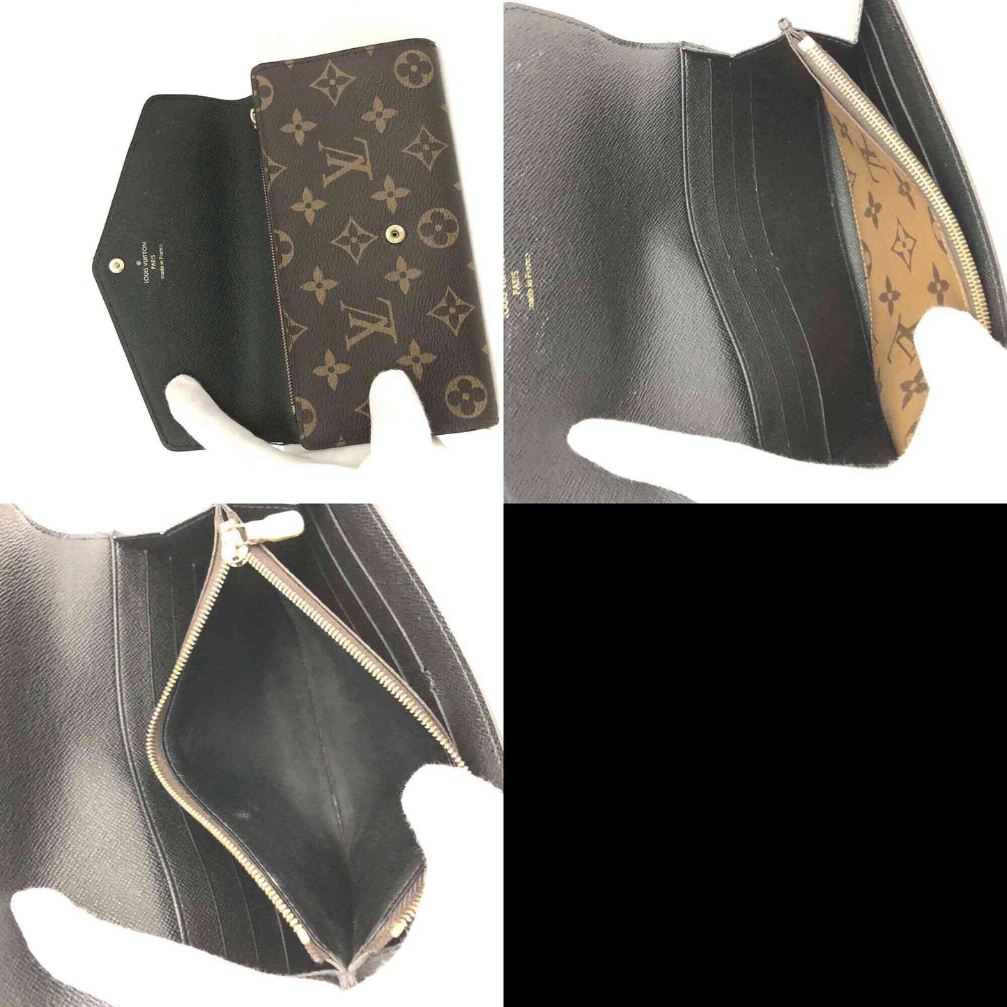 PRE-ORDER Louis Vuitton  Reverse Monogram Giant Sarah Wallet