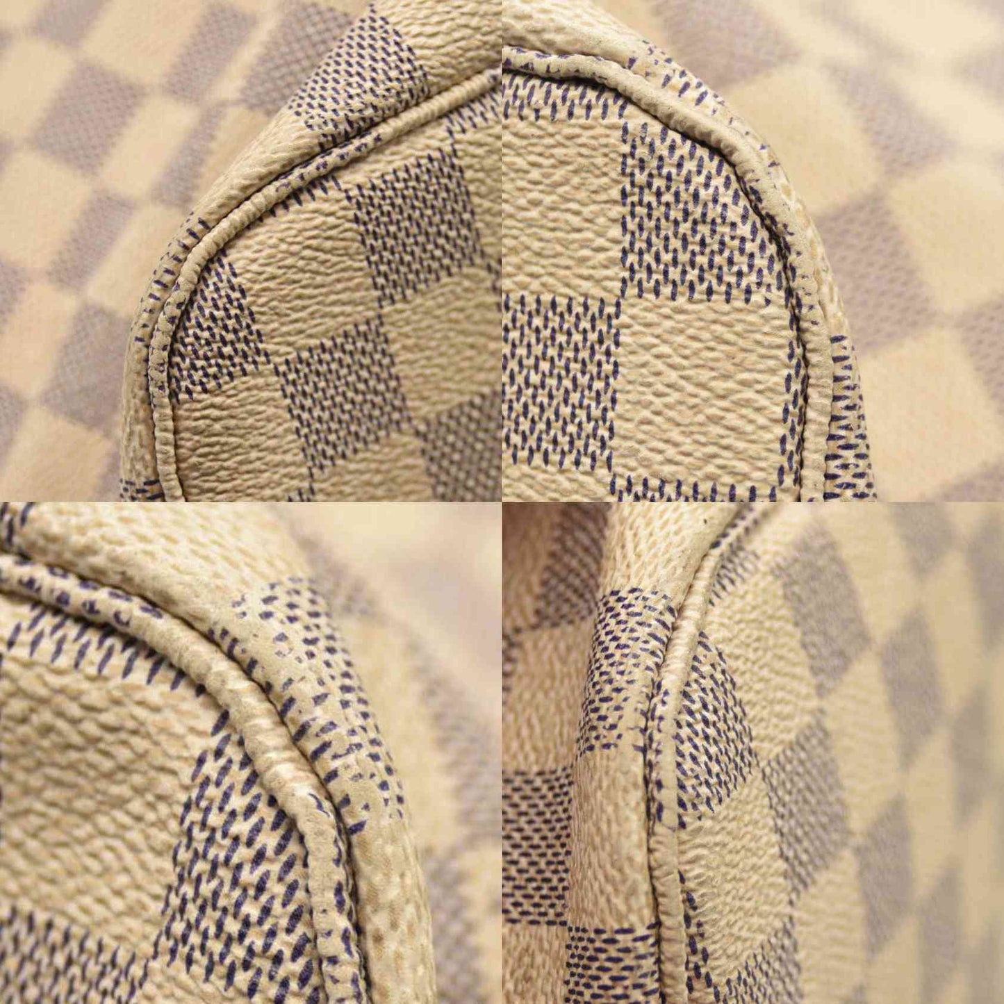 LOUIS VUITTON Damier Azur Neverfull MM SD2154