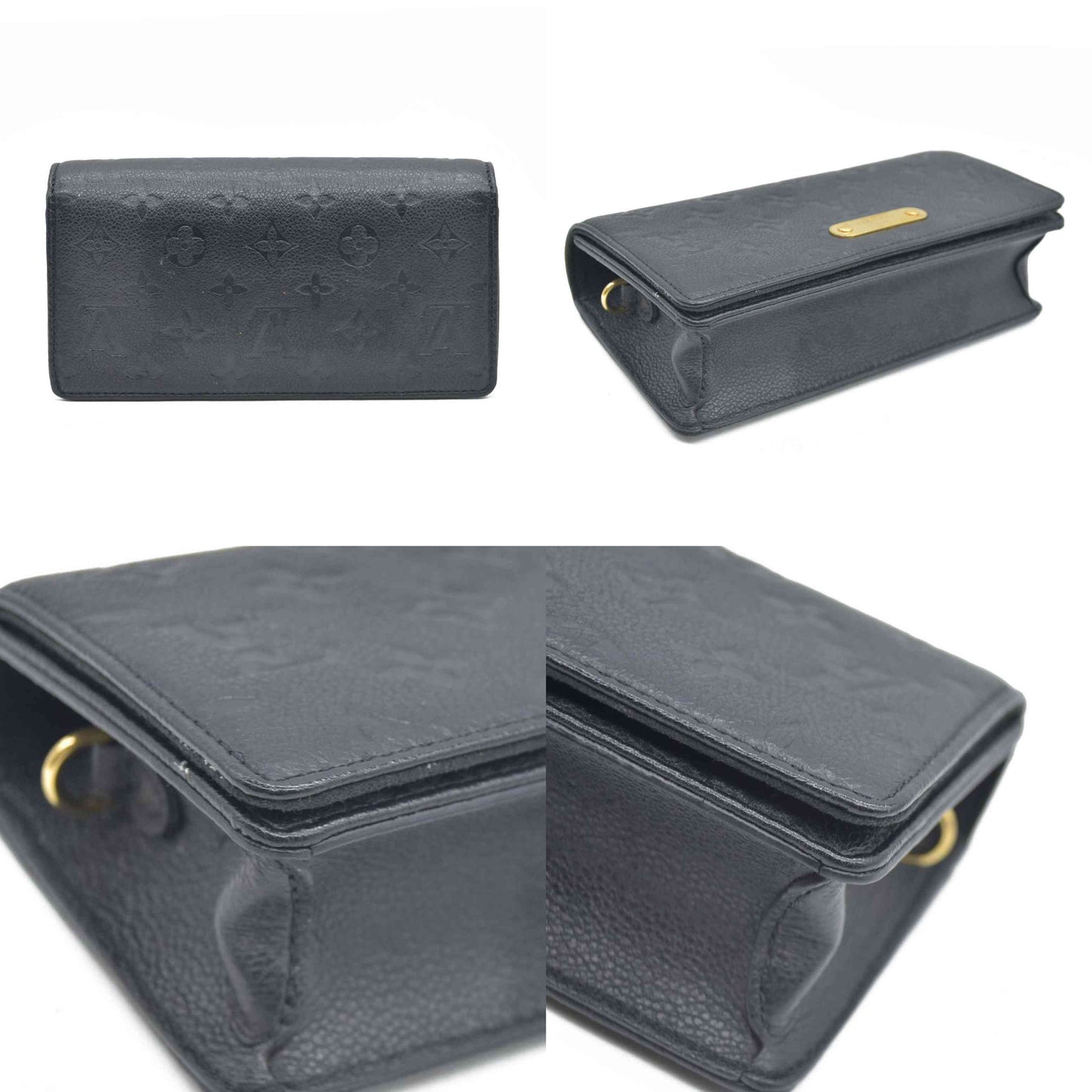 $1890 Louis Vuitton LV Monogram Lily Wallet on Chain