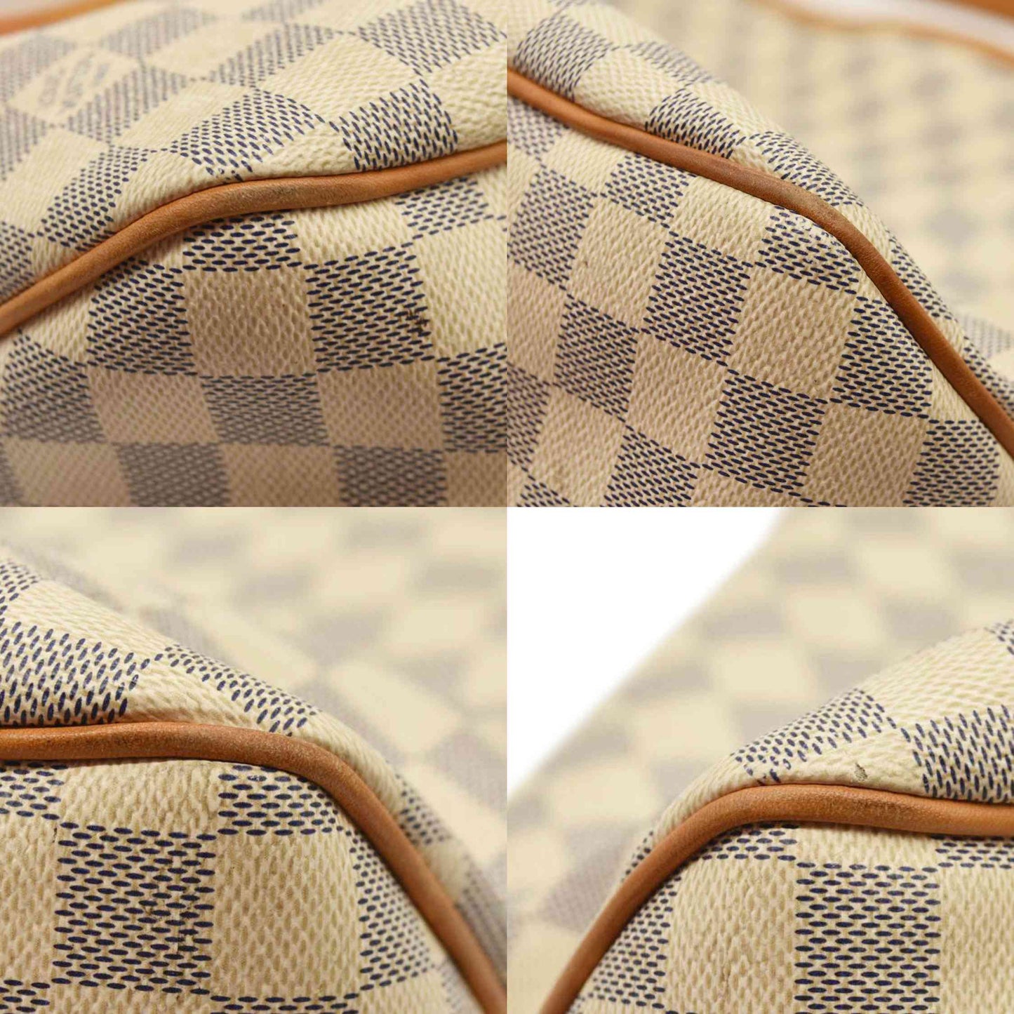 Louis Vuitton  Damier Azur Delightful MM Pink