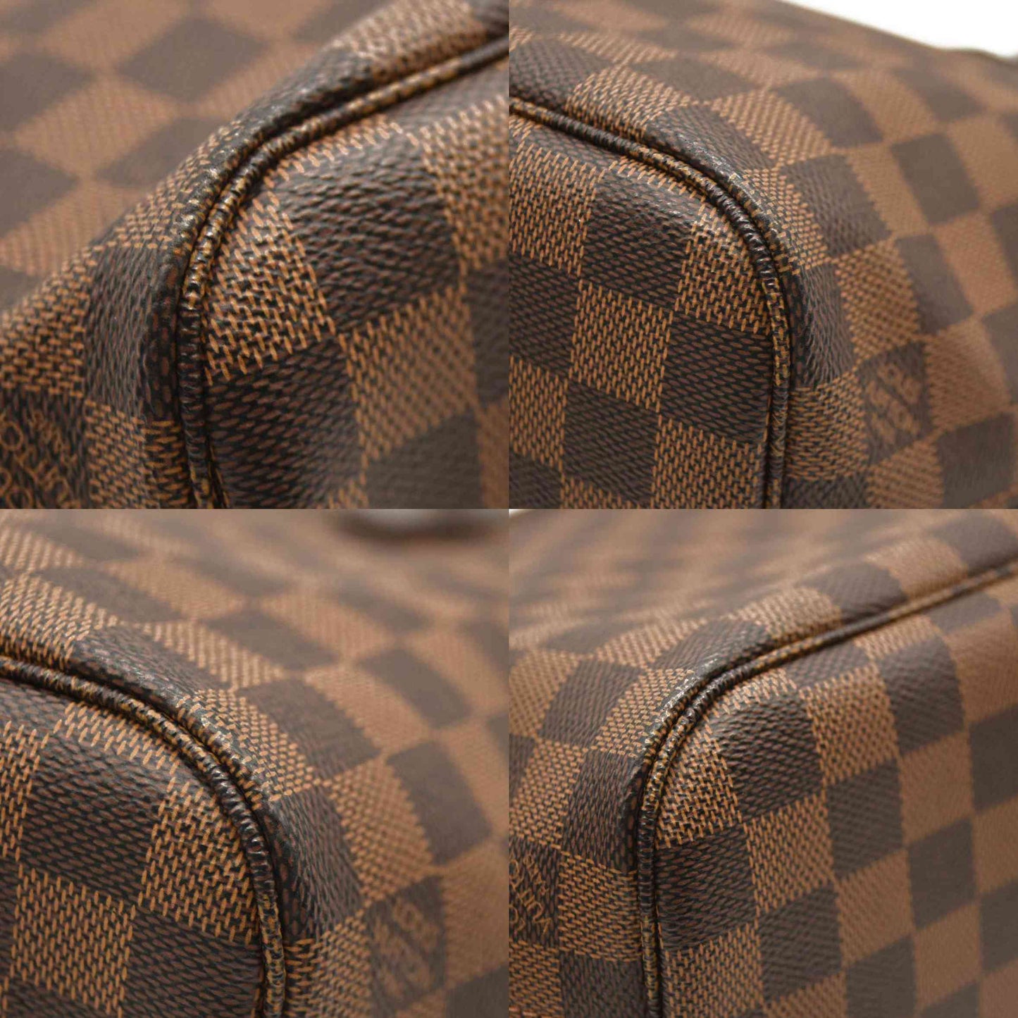 LOUIS VUITTON Damier Ebene Neverfull PM  MB1048