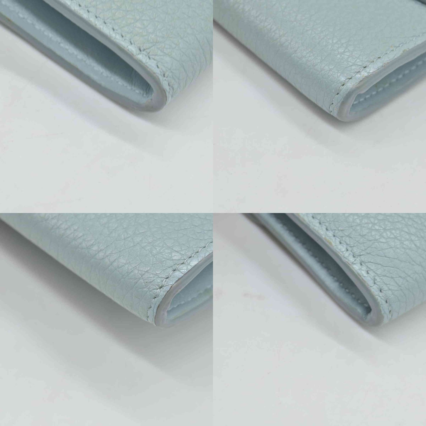 $895 Chloe Aby Leather Biford Long Chain Wallet