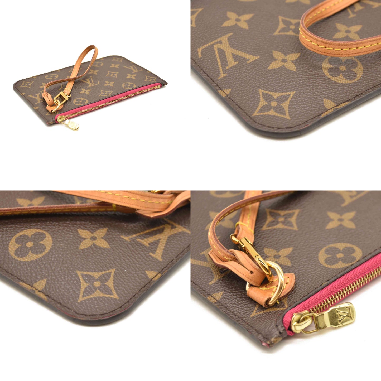 Louis Vuitton Monogram Neverfull PM Pochette Pivoine AR3166