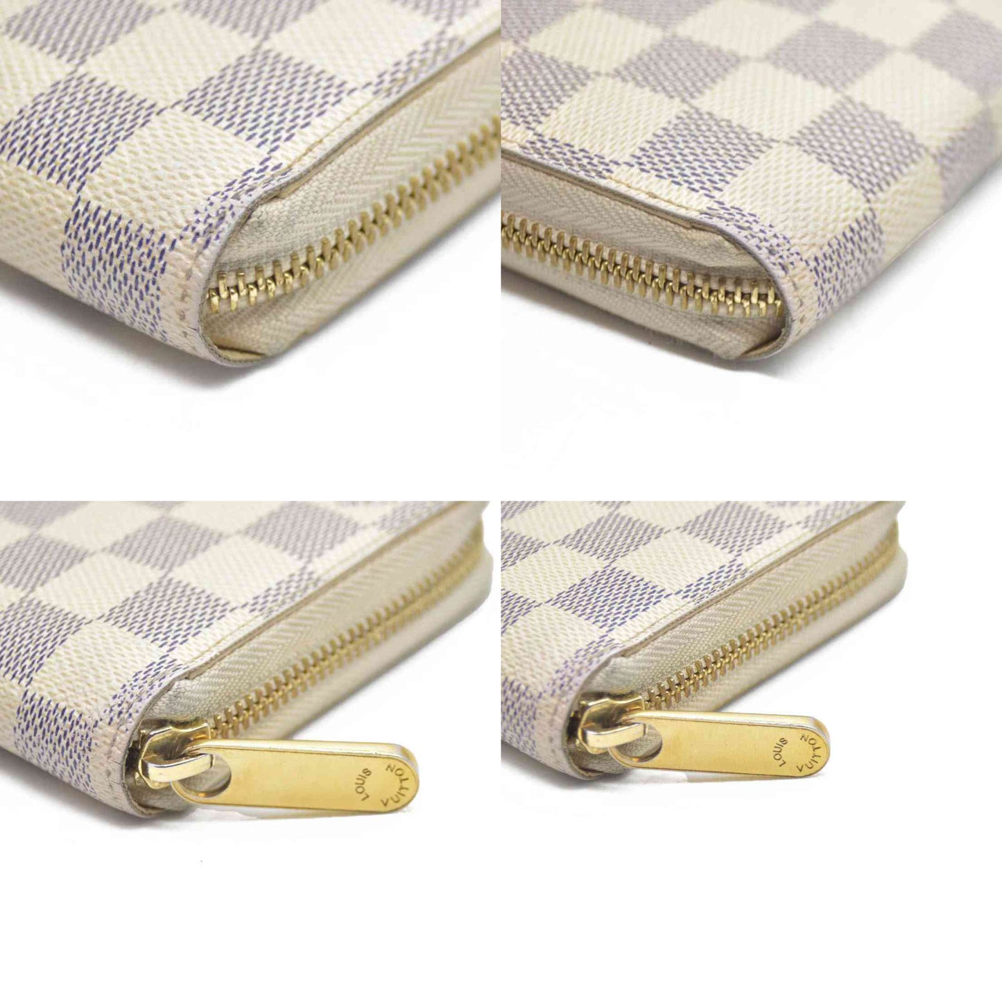 Louis Vuitton Damier Azur Zippy Wallet CA2121