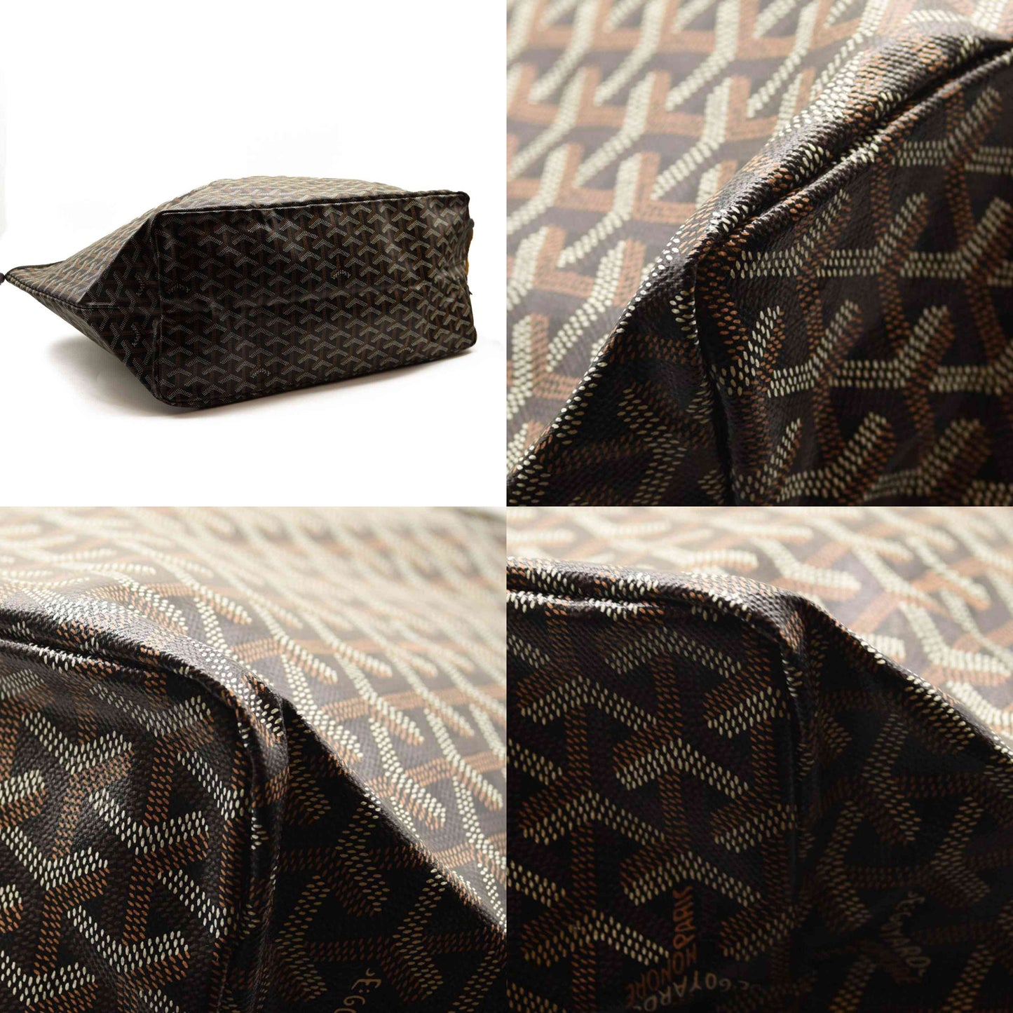 NEW GOYARD Goyardine Saint Louis GM Black