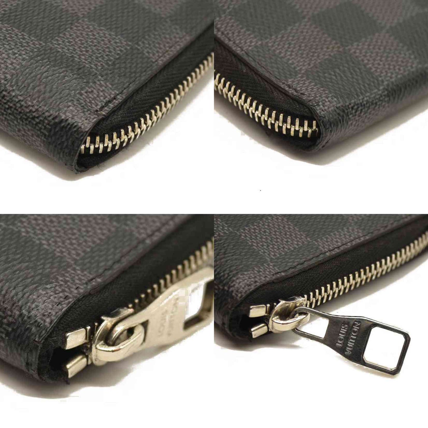 Louis Vuitton  Damier Graphite Zippy Vertical Wallet CA1195