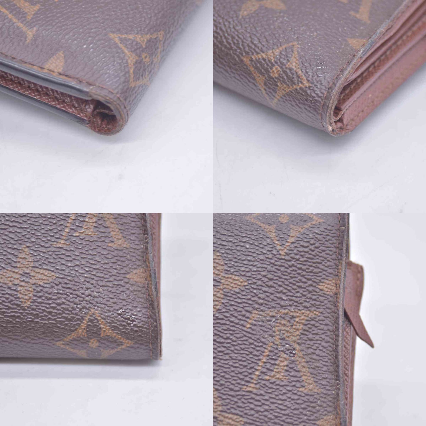 $625 2016 Louis Vuitton Monogram Victorine Wallet Brown SP4136 CONSIGNMENT