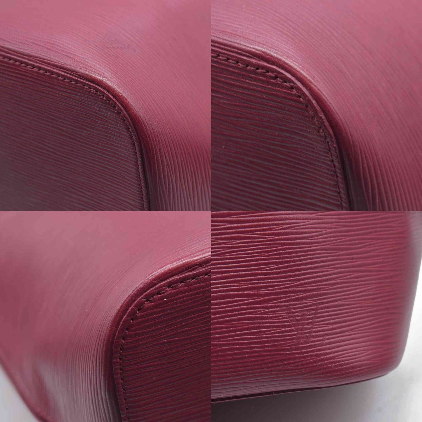 $2500 Louis Vuitton Epi Leather Neverfull MM Fuchsia SR2103