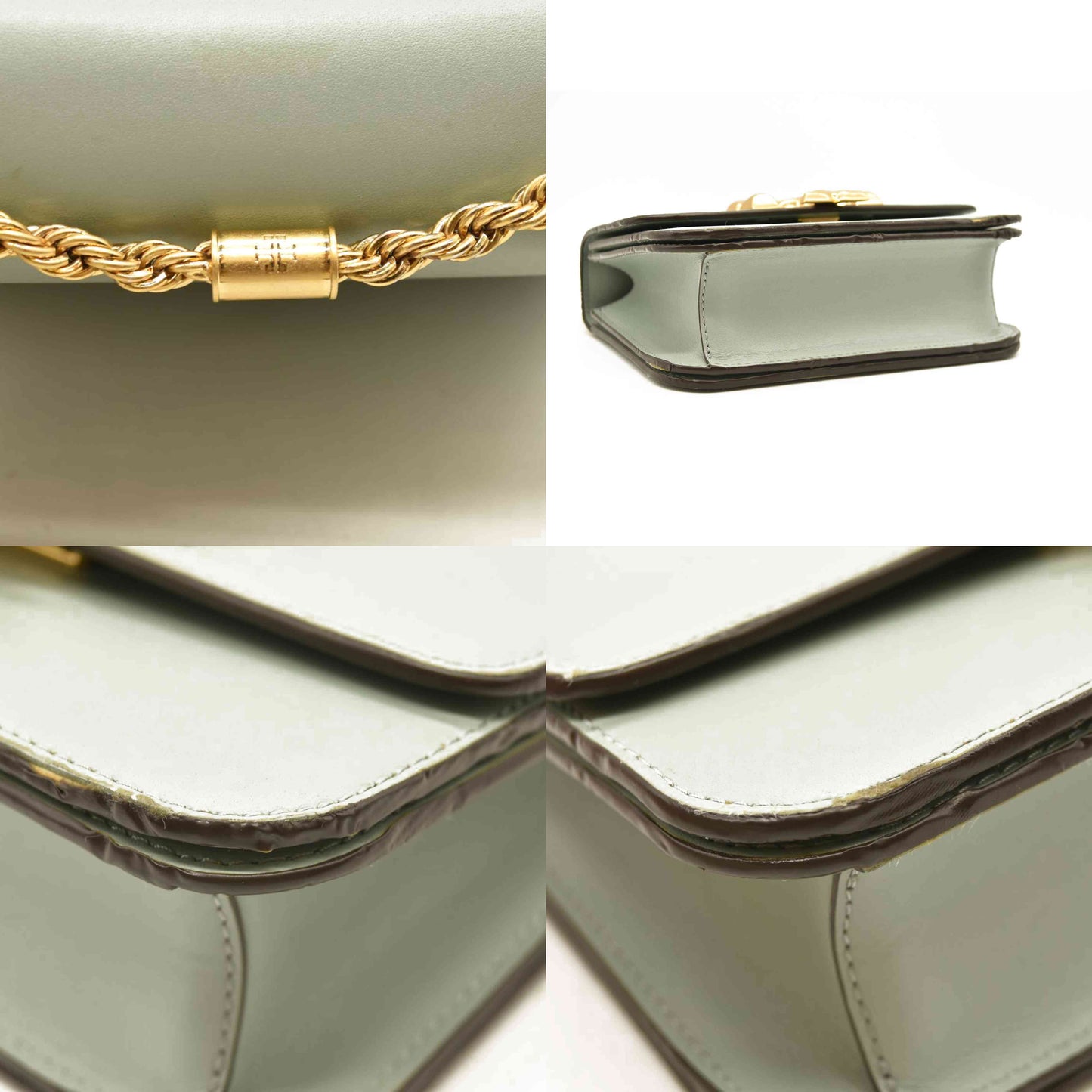 TORY BURCH Eleanor Small Convertible Shoulder Bag In Blue Celadon