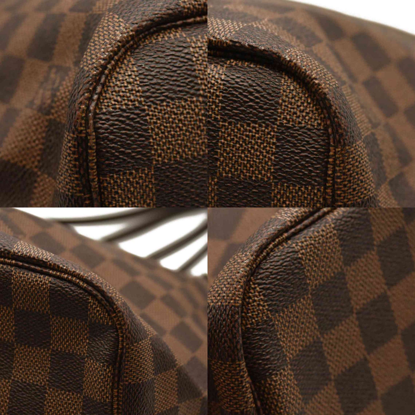 Louis Vuitton  Damier Ebene Neo Neverfull MM Rose Ballerine AR2108